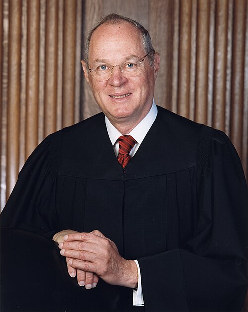 Portrait of Justice Anthony Kennedy.