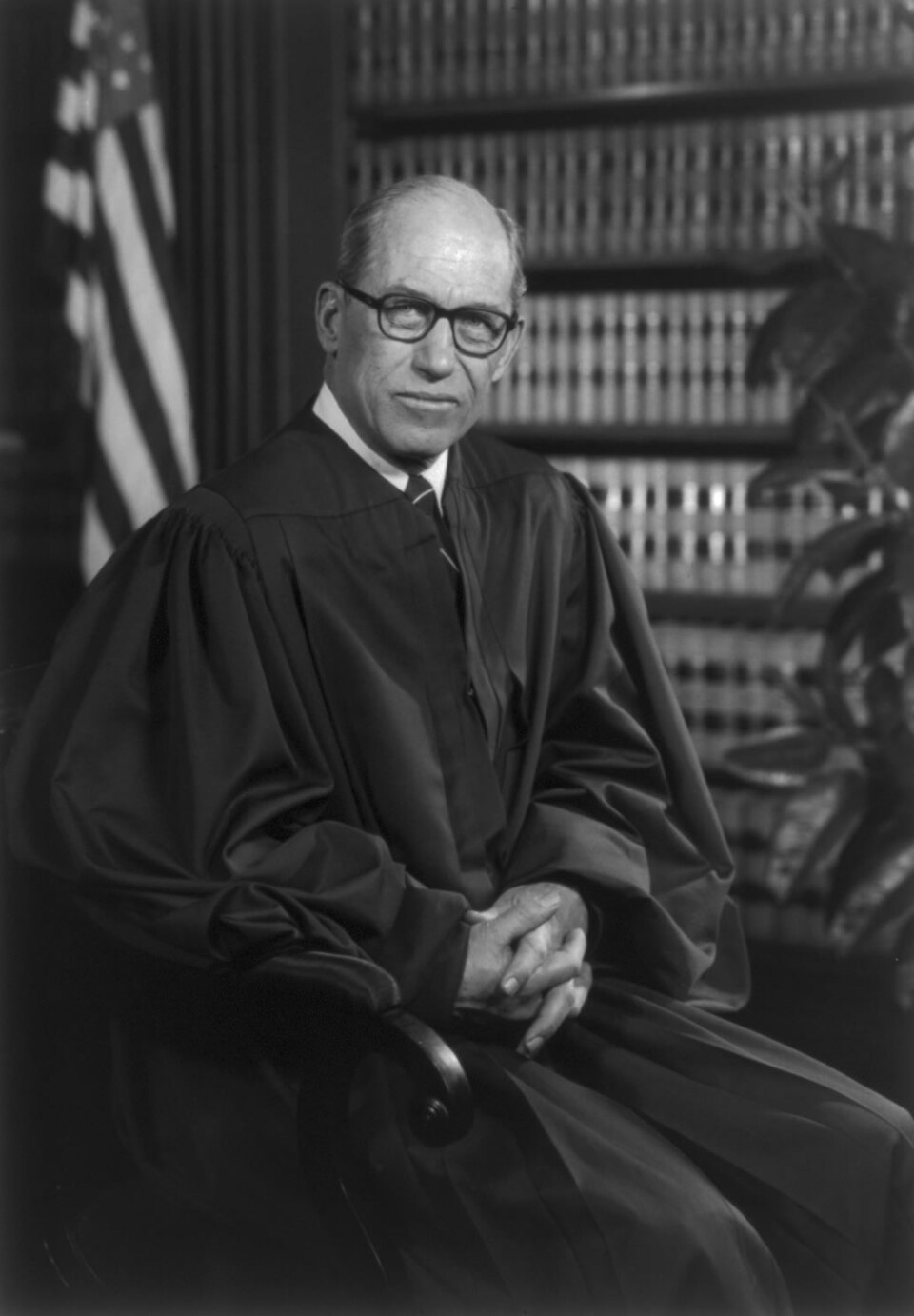 Portrait of Justice Byron White.