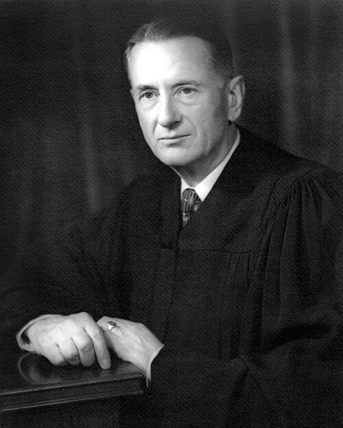 Portrait of Justice Charles E. Whittaker.