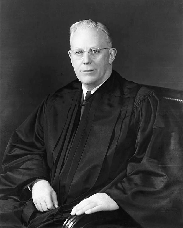 Portrait of Justice Earl Warren.