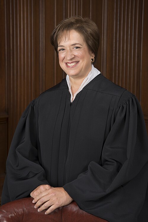 Portrait of Justice Elena Kagan.