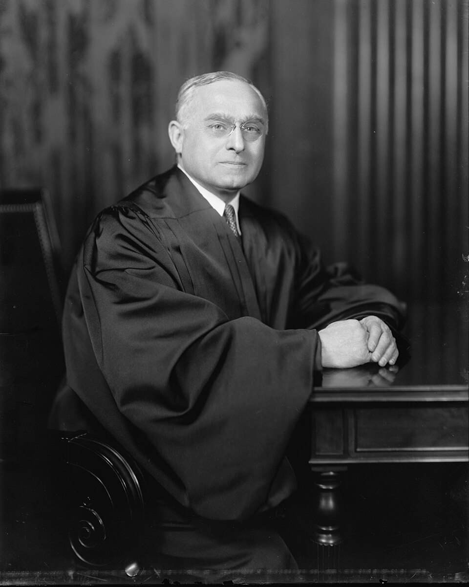 Portrait of Justice Felix Frankfurter.