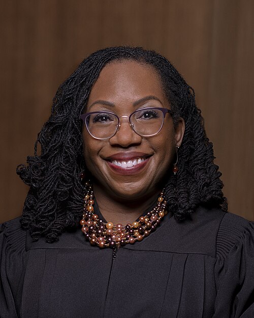 Portrait of Justice Ketanji Brown Jackson.