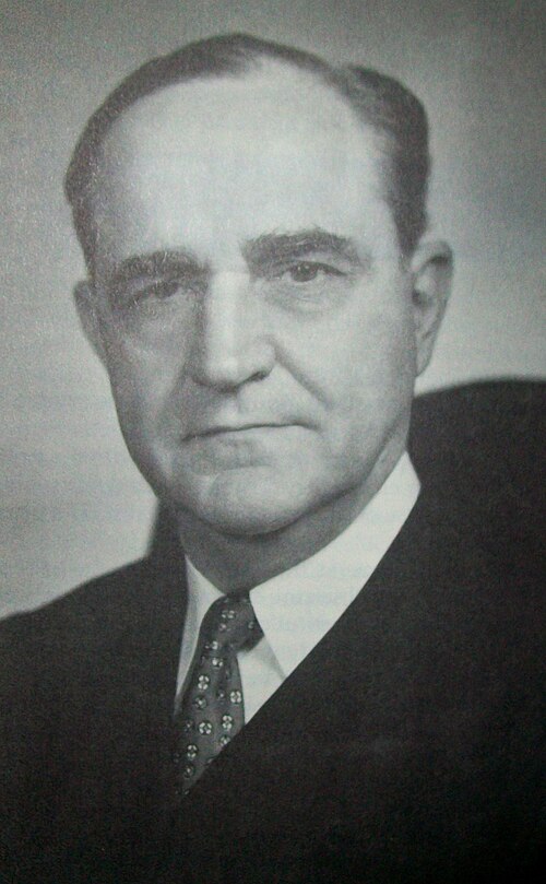 Portrait of Justice Sherman Minton.
