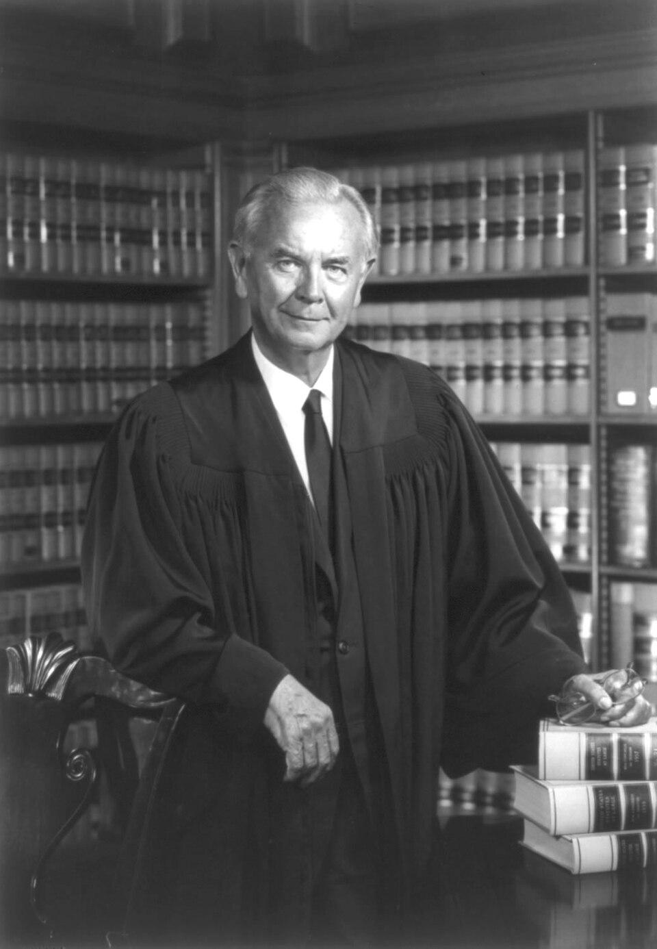 Portrait of Justice William J. Brennan.