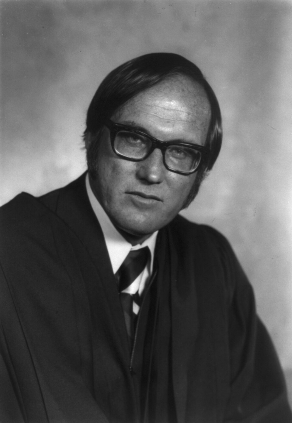 Portrait of Justice William Rehnquist.